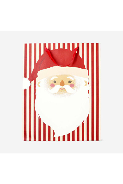 Flying Tiger Copenhagen Noel Baba Desenli Hediye Çantası