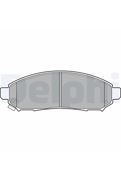 DELPHİ Set Placute Frana Frana Disc Mg Mg Gs/Mg Hs Nissan Navara NP300/Pathfi...