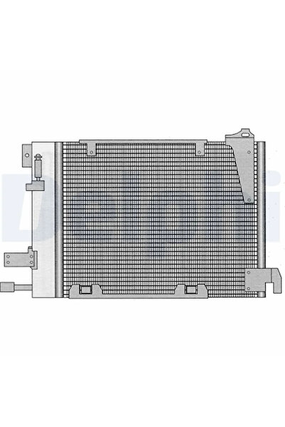 DELPHİ Air Conditioning Condenser Opel Astra G/Zafira A Microbus Vauxhall Ast...