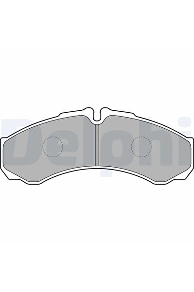 DELPHİ Комплект накладки за дискови спирачки Iveco Daily 3 Bus/Daily 3 Body/D...