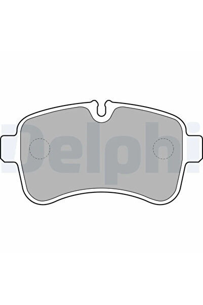 DELPHİ Комплект спирачни накладки за дискови спирачки Iveco Daily 3 каросерия...