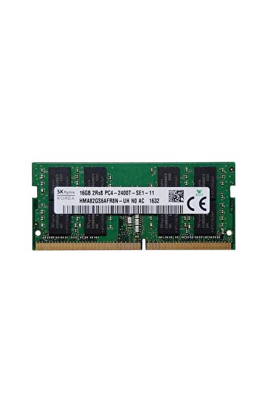 SKHYNİX 16 GB 2400 MHz SODIMM HMA82GS6AFR8N-UH DDR4 Notebook Ram Kutusuz