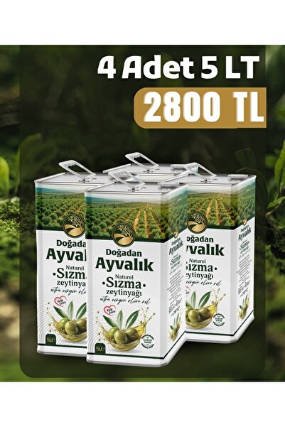 AYVALIK DOĞADAN NATUREL SIZMA ZEYTİNYAĞI