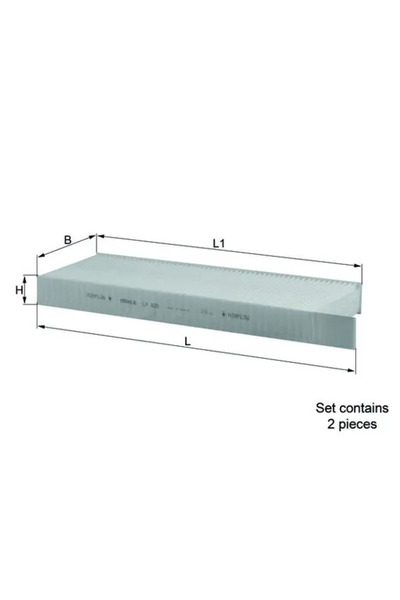 MAHLE Filtru Aer Habitaclu Citroen Berlingo Multispace/C4 Grand Picasso