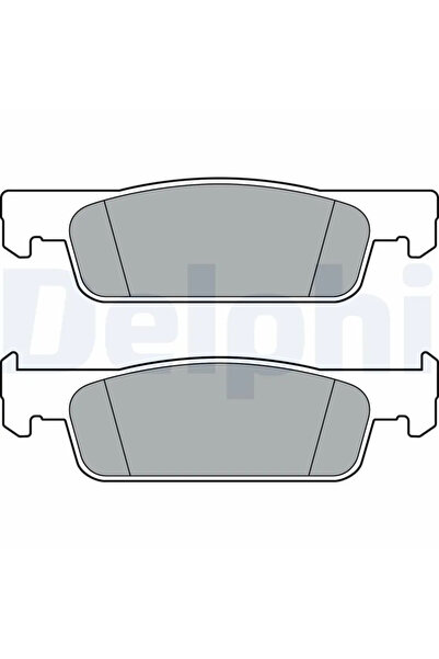 DELPHİ Brake Pad Set Disc Brake Dacia Logan 2/Sandero 2 Renault Logan/Stepway...