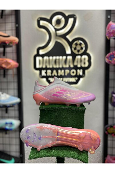 DAKİKA 48 YML PEMBE BAĞCIKSIZ FUTBOL AYAKKABISI