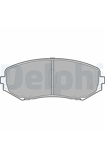 DELPHİ Brake Pad Set Disc Brake Suzuki Grand Vitara 1/Grand Vitara 2