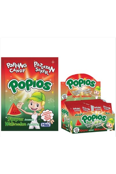 Hleks Shoogy Boom 40 Adet Karpuzlu Patlayan Şeker