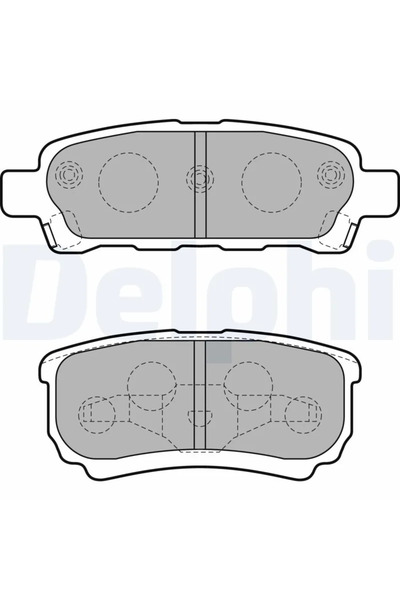 DELPHİ Set Placute Frana Frana Disc Chrysler Sebring Dodge Avenger/Caliber