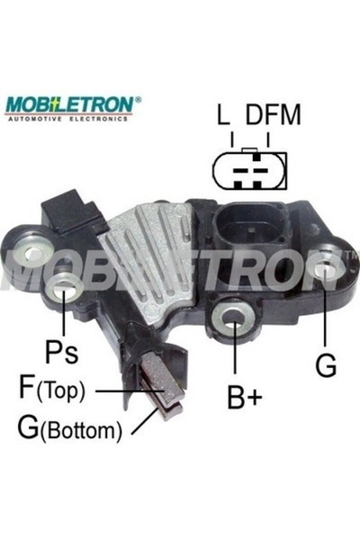 Mobiletron Regulator Alternator Citroen Jumper 2 Bus/Jumper 2 Caroserie Fiat ...