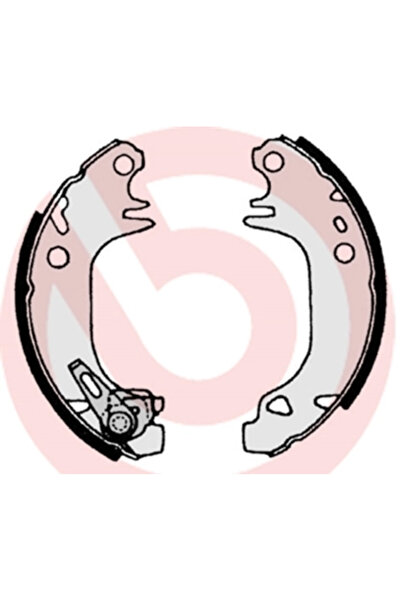 Brembo Citroen Axle Brake Shoe Set Peugeot 106 1/106 2/205 1