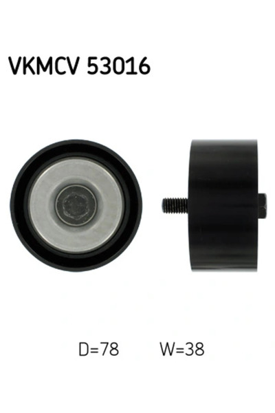 SKF Drive Belt Guide Roller Renault Trucks Premium 2 Volvo Fe
