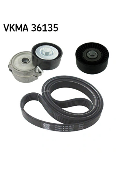 SKF Set Curea Transmisie Cu Caneluri Ford Mondeo 4 Volvo S80 2/V70 3