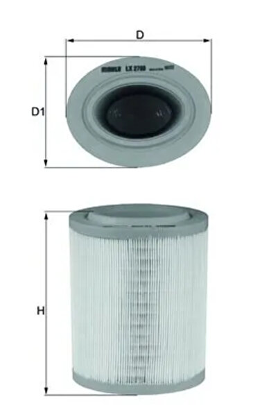 MAHLE Filtru Aer Alfa Romeo 159/Brera/Gtv