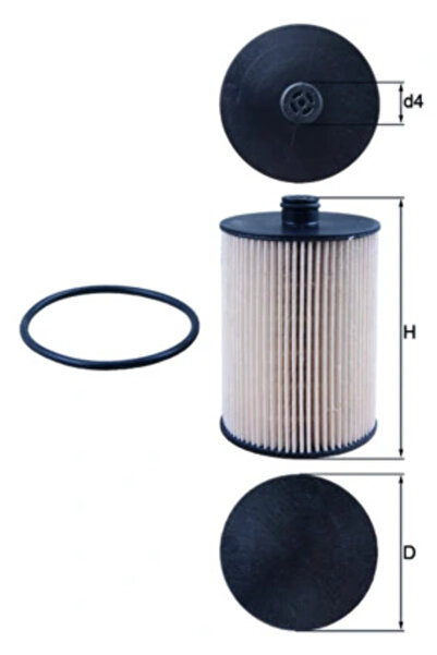 MAHLE Filtru Combustibil Volvo S60 1/S80 1/S80 2