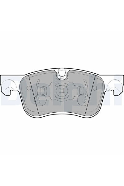 DELPHİ Set Placute Frana Frana Disc Citroen Berlingo Autoutilitara/Limuzina S...