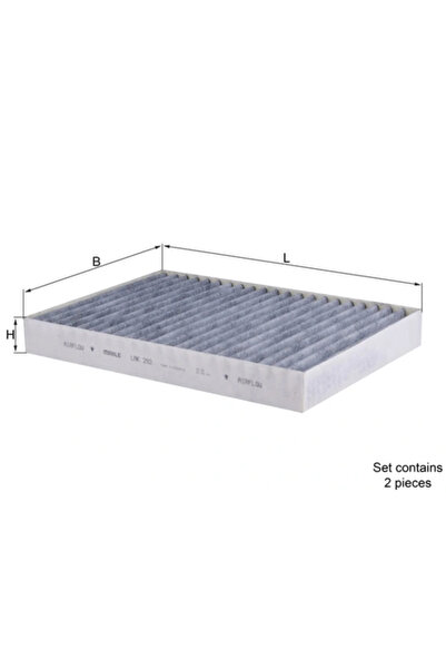 MAHLE Filtru Aer Habitaclu Mercedes-Benz S-Class Ssangyong Musso