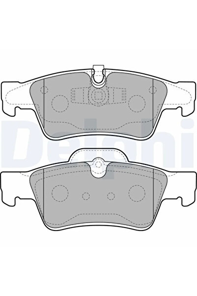 DELPHİ Set Placute Frana Frana Disc Mercedes-Benz G-Class/Gl-Class/M-Class