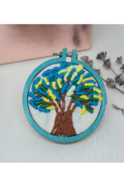 Amma Design Broșă – Grădina Cusută: Copacul Bucuriei