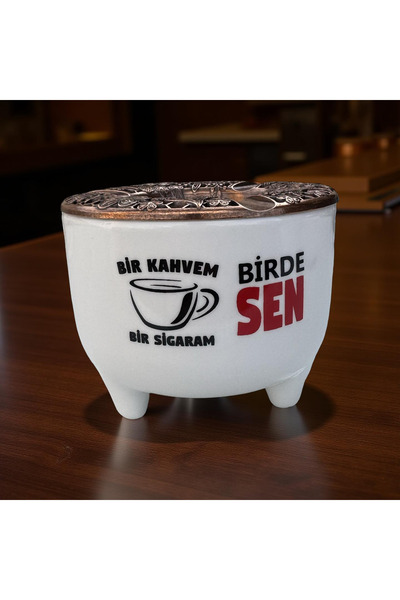 İlbay Çini Takı Ayşen, a Ashtray, Is Like a Cup of Coffee, a Cigarette, and Also You.