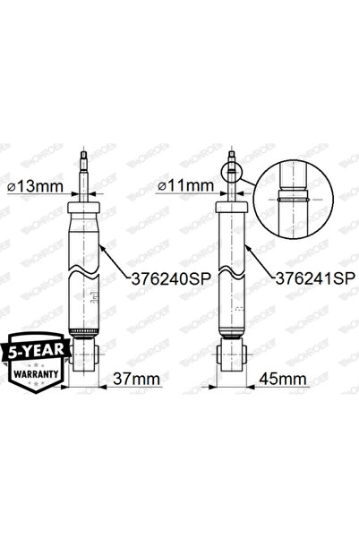 MONROE Amortizor Vw Beetle