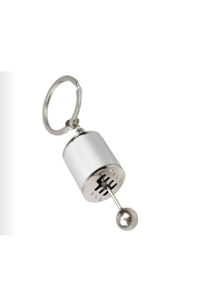 Aychra سلسلة مفاتيح على شكل مقبض ناقل الحركة في السيارة