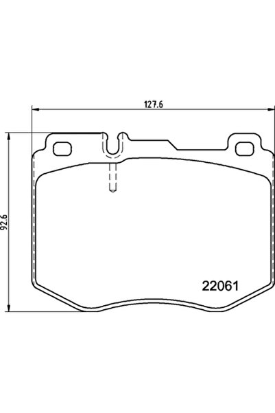 Brembo Set Placute Frana Frana Disc Mercedes-Benz Cls/E-Class/Glc Mercedes-Be...