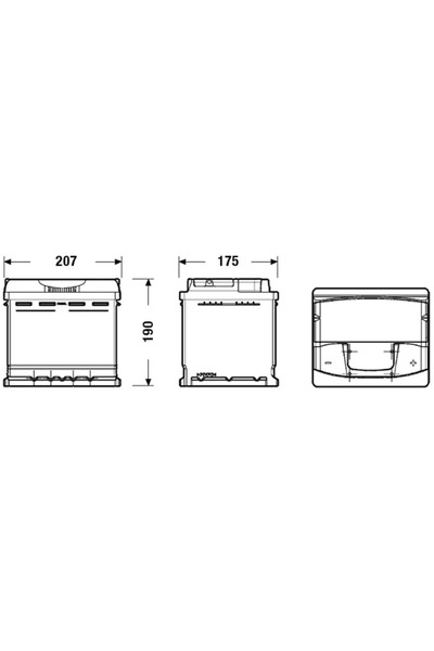 EXIDE Baterie de pornire MERCEDES-BENZ PULLMANN 1964-1979 EA530