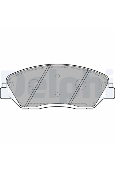 DELPHİ Disc Brake Pad Set Chevrolet Colorado Hyundai Grand Santa Fe/Santa Fe ...