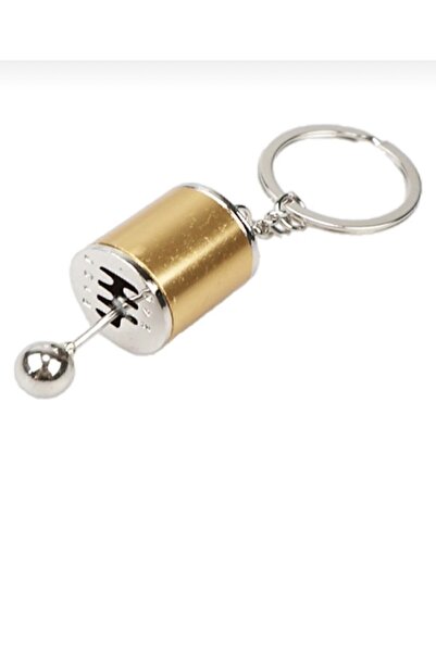 Aychra سلسلة مفاتيح على شكل مقبض ناقل الحركة في السيارة