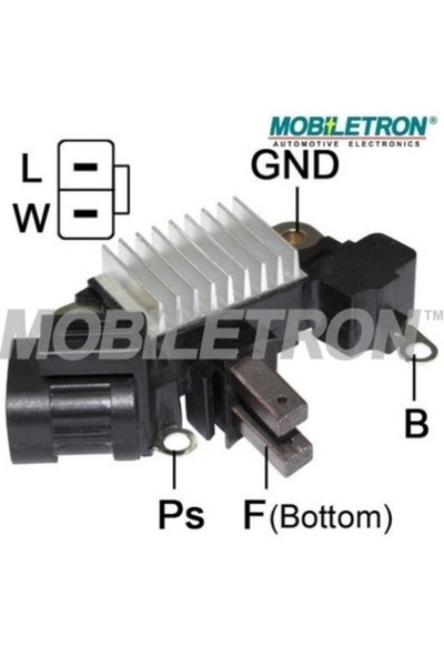 Mobiletron Regulator Alternator Honda Civic 7 Opel Astra F/Astra G/Combo Auto...