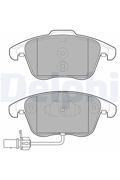 DELPHİ Set Placute Frana Frana Disc Audi A4 Allroad B8/A4 B8/A5