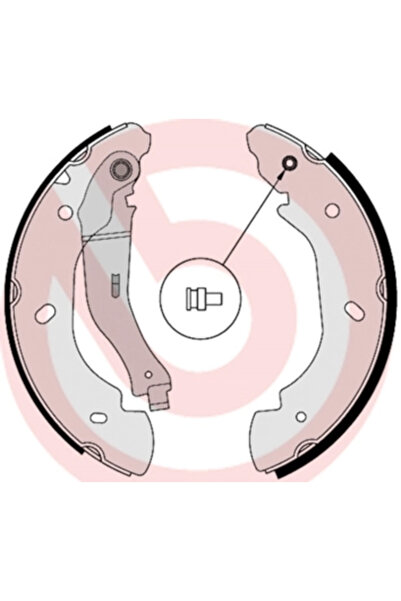 Brembo Set Saboti Frana Ford Transit Tourneo Bus/Transit Bus/Transit Caroserie