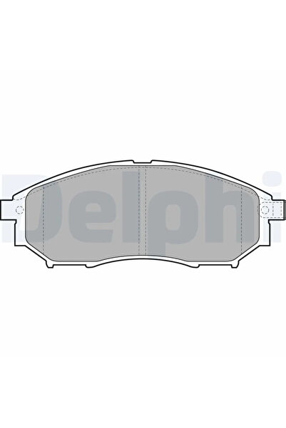 DELPHİ Комплект накладки за дискови спирачки Infiniti Ex/Fx/G Coupe Nissan 37...