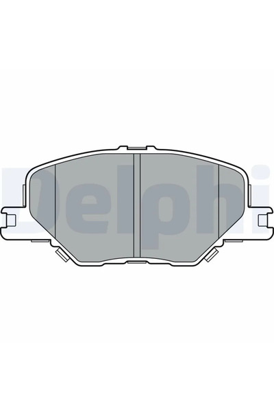 DELPHİ Комплект накладки за дискови спирачки Opel Insignia B Country Tourer/I...