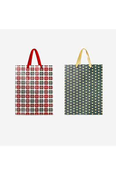 Flying Tiger Copenhagen Ekose Desenli Hediye Paketi