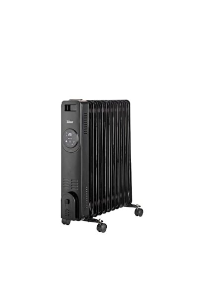 Zilan Electric heater ZLN8436 Black, power 2500W, adjustable thermostat, indicator light