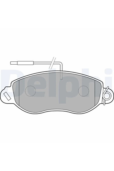 DELPHİ Set Placute Frana Frana Disc Auto Union Dkw F102/Dkw F12/Dkw Meisterkl...