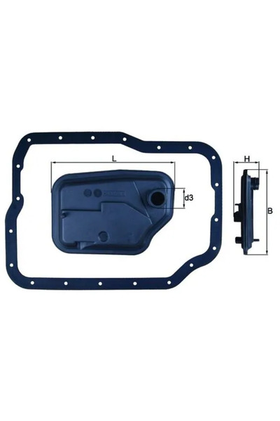 MAHLE Filtru Hidraulic Cutie De Viteze Automata Ford C-Max/Fiesta 4/Fiesta 5 ...