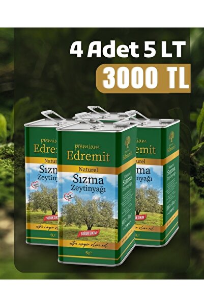 Edremit HAS NATUREL SIZMA ZEYTİNYAĞI