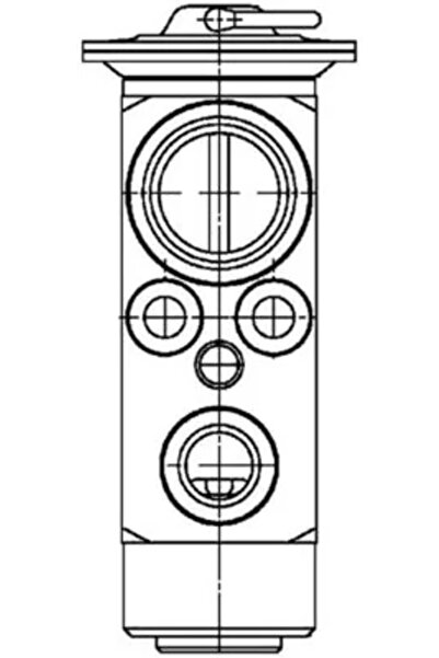 MAHLE Разширителен вентил за климатик Mercedes-Benz Actros MP2 / MP3