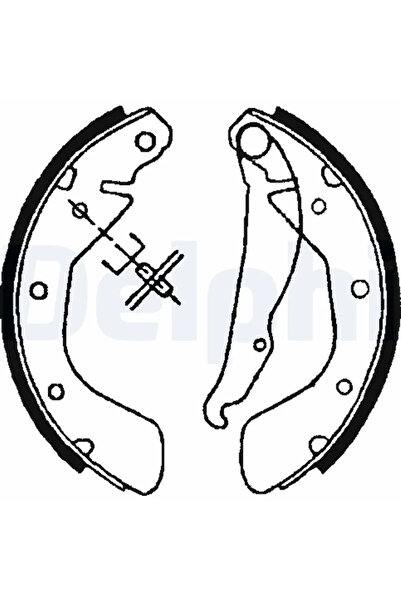 DELPHİ Set Saboti Frana Opel Astra F/Corsa A/Corsa B Vauxhall Astra Model 3