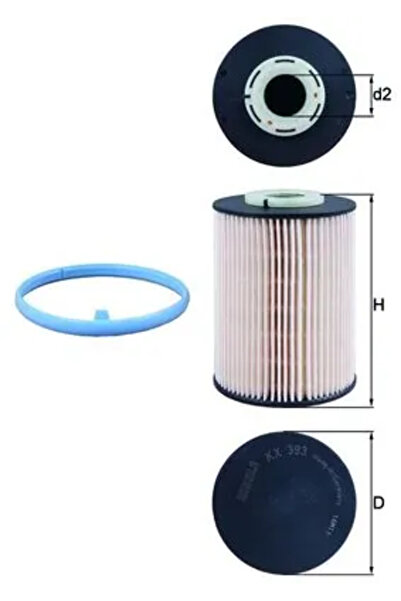 MAHLE Filtru Combustibil Ford Mondeo 4 Volvo C30/C70 2/S40 2