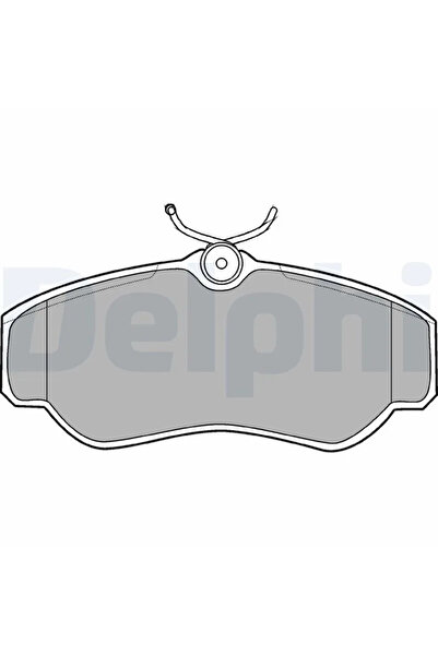 DELPHİ Комплект накладки за дискови спирачки Land Rover Discovery 2/Range Rov...