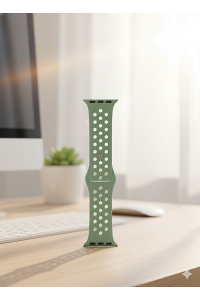 Guoi Silicone Strap for Apple Watch - Women & Men (42/44/45/46/49mm)