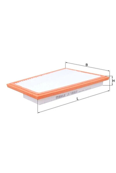MAHLE Filtru Aer Mercedes-Benz C-Class/Clk/Cls
