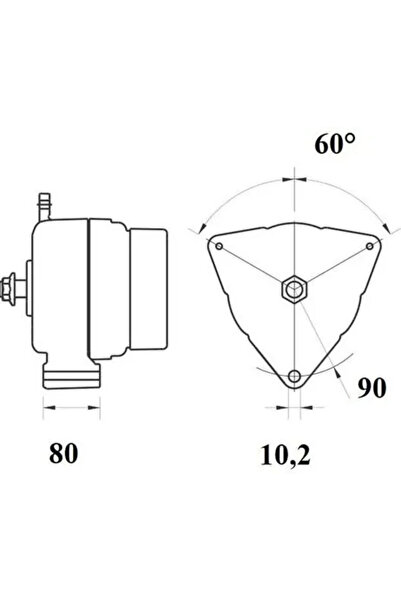 MAHLE Generator / Alternator Daf Cf 75/Cf 85/Xf 95