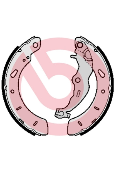 Brembo Set Saboti Frana Ford B-Max/Focus 3