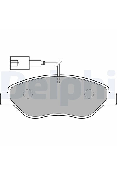 DELPHİ Set Placute Frana Frana Disc Alfa Romeo Mito Fiat Bravo 2/Stilo