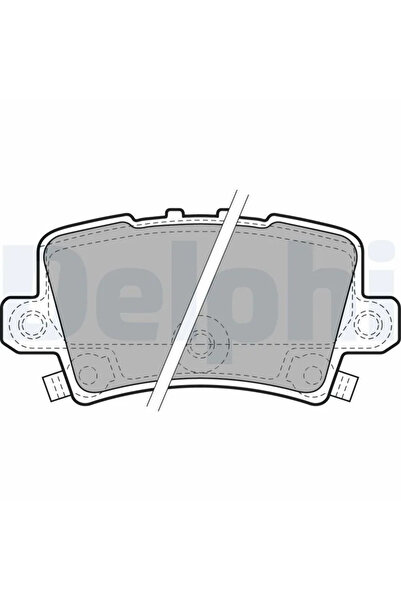 DELPHİ Set Placute Frana Frana Disc Honda Civic 8